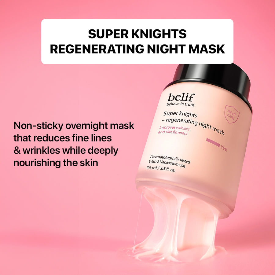 belif Super knights - regenerating sleeping mask 75 ml