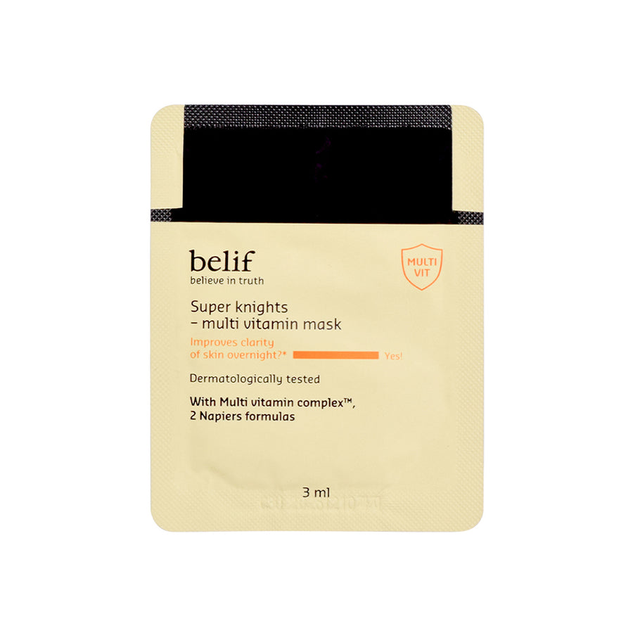 belif Super knights - multi vitamin sleeping mask 3 ml